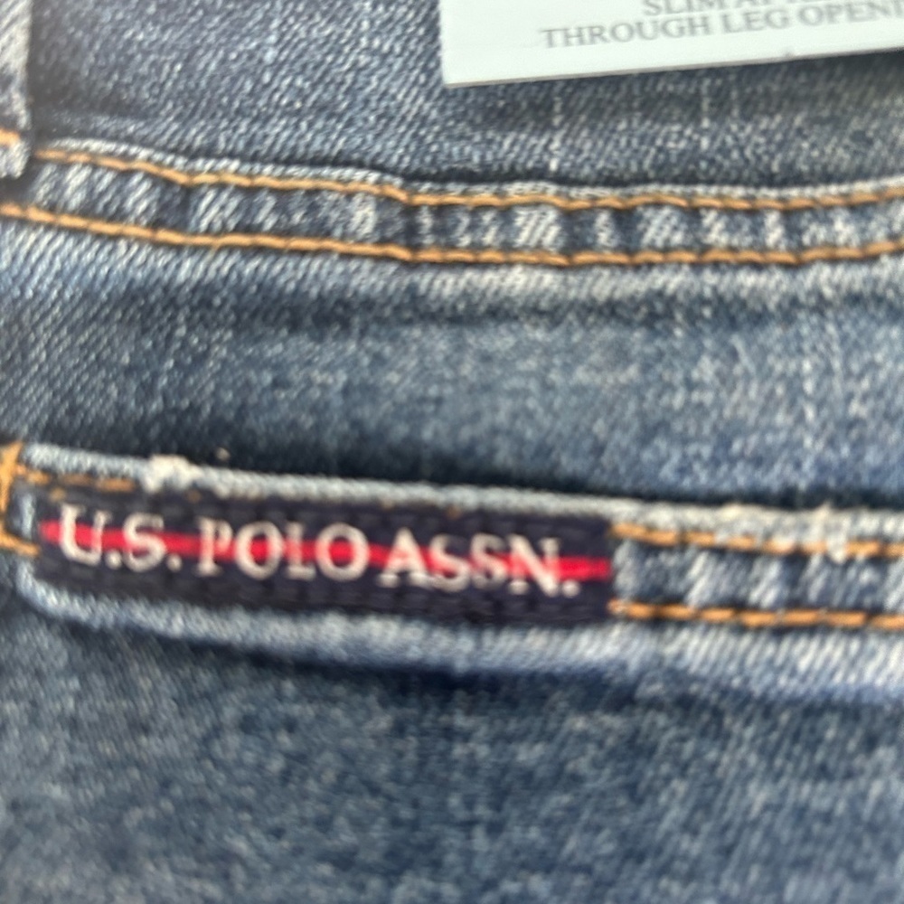 Men’s NWT US Polo Assn.Straight Leg Jeans Slim Fit - Picture 8 of 11